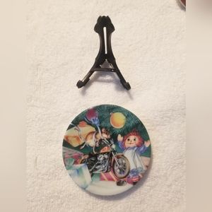 1991 Harley Davidson Limited Edition Mini plate Christmas ornament
